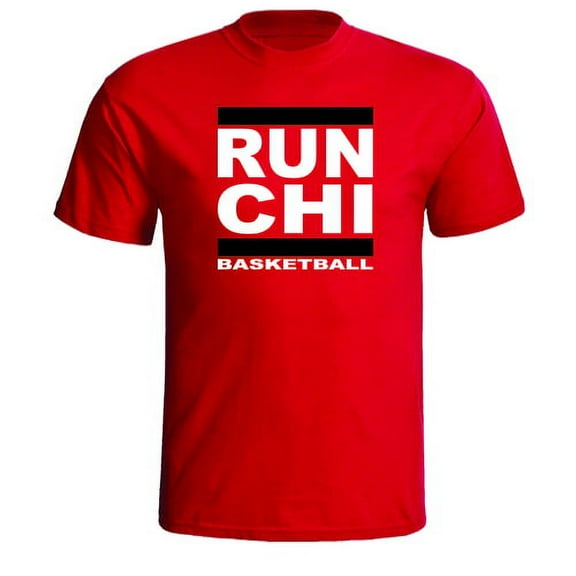 Chicago Basketball 'RUN CHI' T-shirt XL