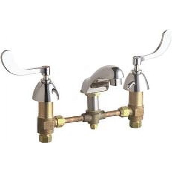 Chicago Bathroom Faucet 2-Handle Lead Free Chrome