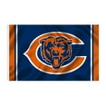 thumbnail image 1 of Chicago_Bear Flag, Blue Orange,Gifts for Football Fans Bear Banner with 2 Grommets, 1 of 5