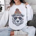 thumbnail image 1 of Chicago Bear Sunglasses Sweatshirt | Windy City Retro Graphic Crewneck | Cool Bear Beanie Pullover | Vintage Sports Fan Gift, 1 of 4