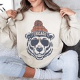 thumbnail image 1 of Chicago Bear Sunglasses Sweatshirt | Windy City Retro Graphic Crewneck | Cool Bear Beanie Pullover | Vintage Sports Fan Gift, 1 of 4
