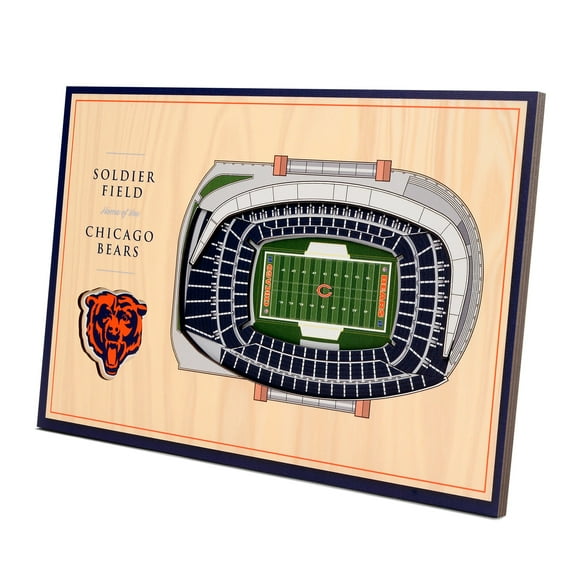 Chicago Bears 3D StadiumViews Desktop Display