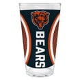 thumbnail image 1 of Chicago Bears 16 ounce team pint glass with Gameball graphic, 1 of 4