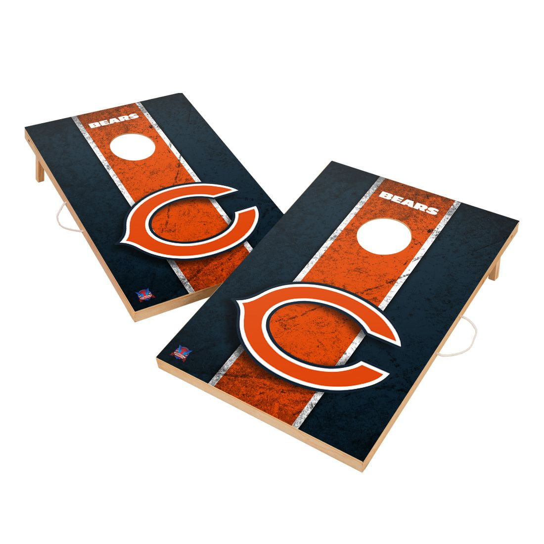 Chicago Bears 2 x 3 Vintage Cornhole Board Set