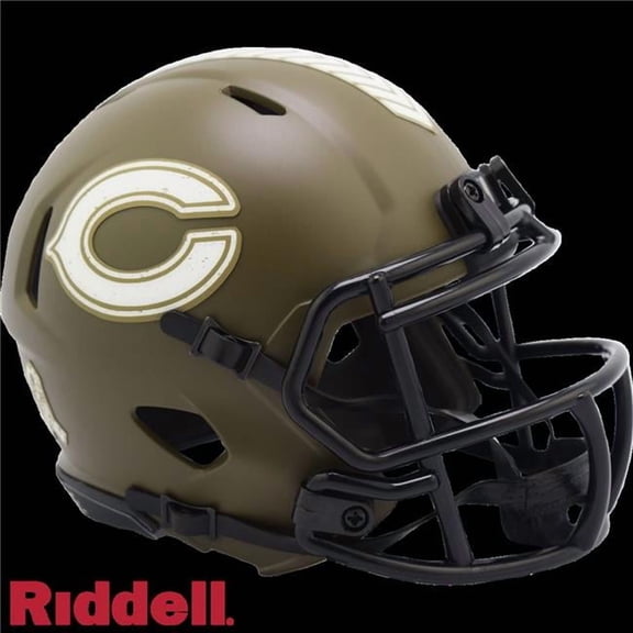 Bears Mini Helmet Speed Salute to Service 2022