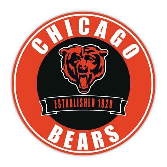 Chicago Bears 24" Circle with Banner