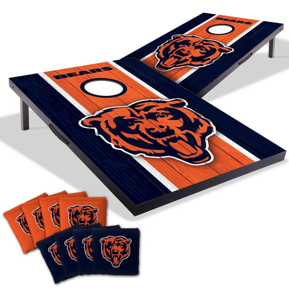 Chicago Bears 2x3 MDF Cornhole Game Set