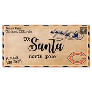 Chicago Bears 6 x 12 Letter to Santa Sign