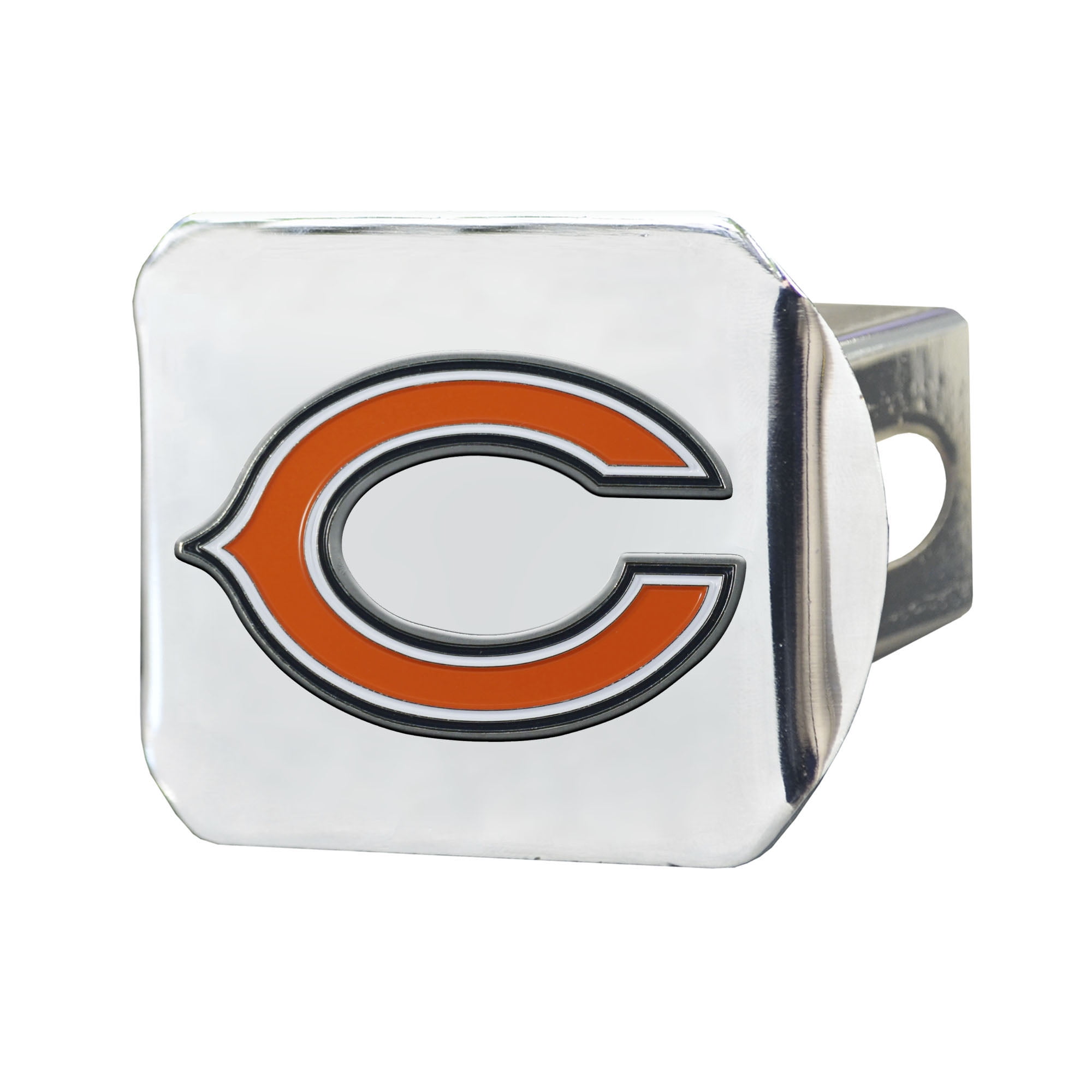 Chicago Bears Color on Chrome Hitch Cover - No Size 