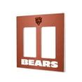 thumbnail image 1 of Chicago Bears Football Design Double Rocker Light Switch Plate, 1 of 4