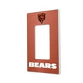 thumbnail image 1 of Chicago Bears Football Design Single Rocker Light Switch Plate, 1 of 4
