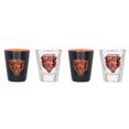 thumbnail image 1 of Chicago Bears Four-Pack Shot Glass Set, 1 of 2