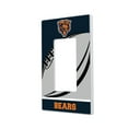 thumbnail image 1 of Chicago Bears Passtime Design Single Rocker Lightswitch Plate, 1 of 4