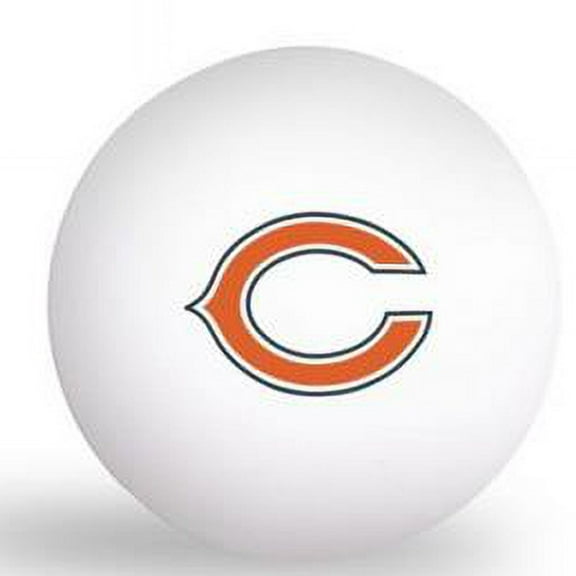 Chicago Bears Ping Pong Balls - Pack of 6