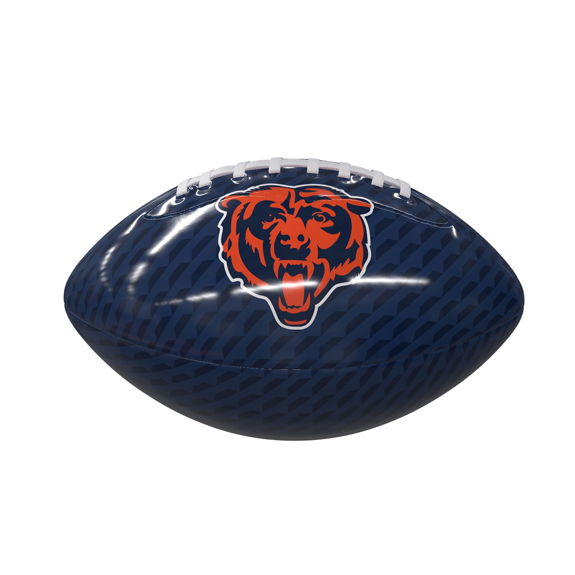 Logo Brands Chicago Bears Mini Football, Glossy Rubber Finish, Official ...