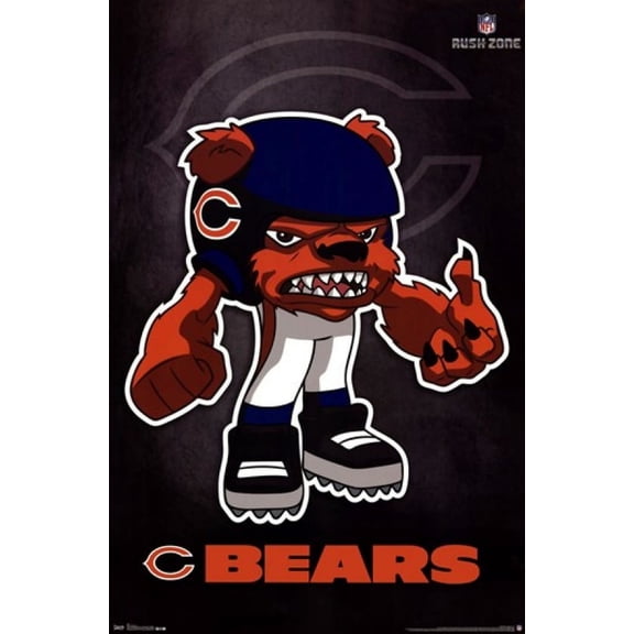 Chicago Bears - Rusher 13 Poster Print (24 x 36)