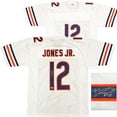 thumbnail image 1 of Chicago Bears Velus Jones Jr. Autographed White Jersey Beckett BAS Witness 234652, 1 of 2