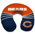 thumbnail image 1 of Chicago Bears Wave Memory Foam U-Neck Travel Pillow - Blue, 1 of 1
