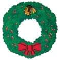 thumbnail image 1 of Chicago Blackhawks 16'' Team Wreath Sign, 1 of 1