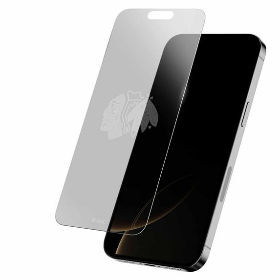 Chicago Blackhawks Disappearing Logo iPhone Screen Protector
