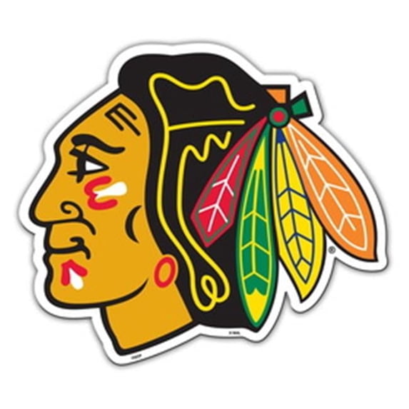 Chicago Blackhawks Magnet Car Style 8 Inch CO