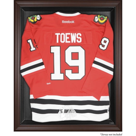 Chicago Blackhawks Mahogany Jersey Display Case