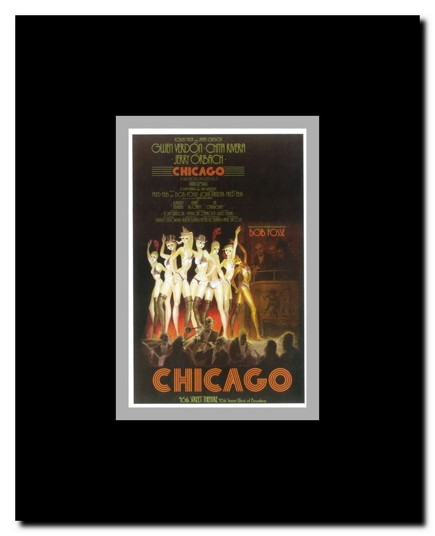 Chicago (Broadway) Framed Movie Poster