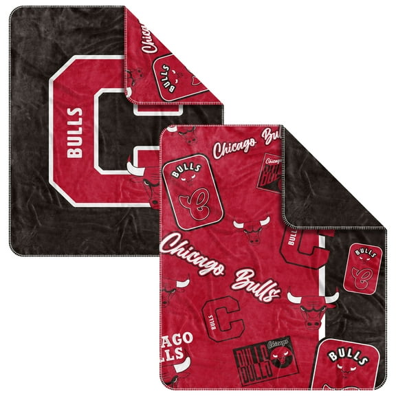 Chicago Bulls 50- x 60- Dream Weave Throw Blanket
