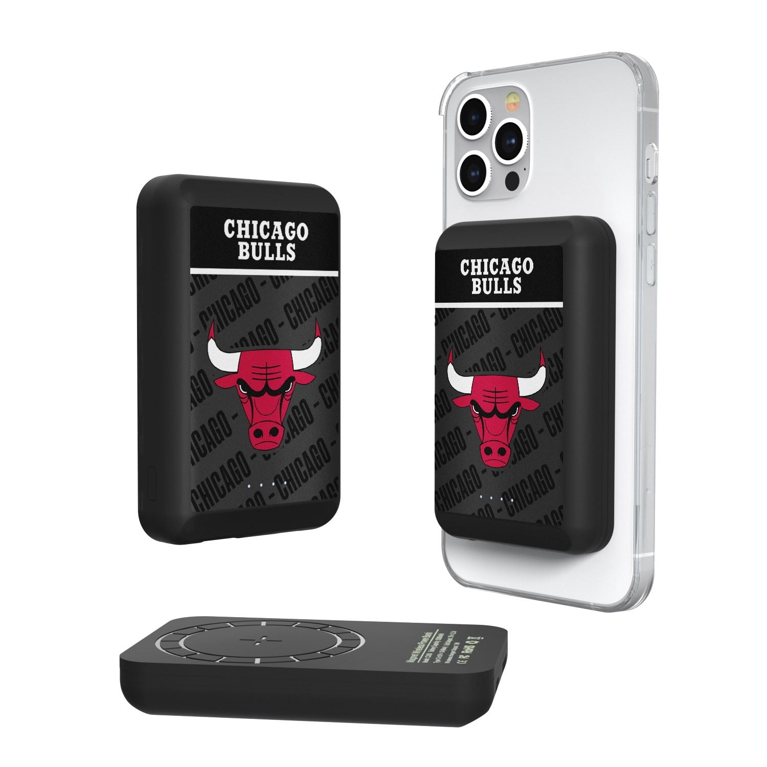 Chicago Bulls Endzone Design 5000mAh Wireless Mag Power Bank - Walmart.com