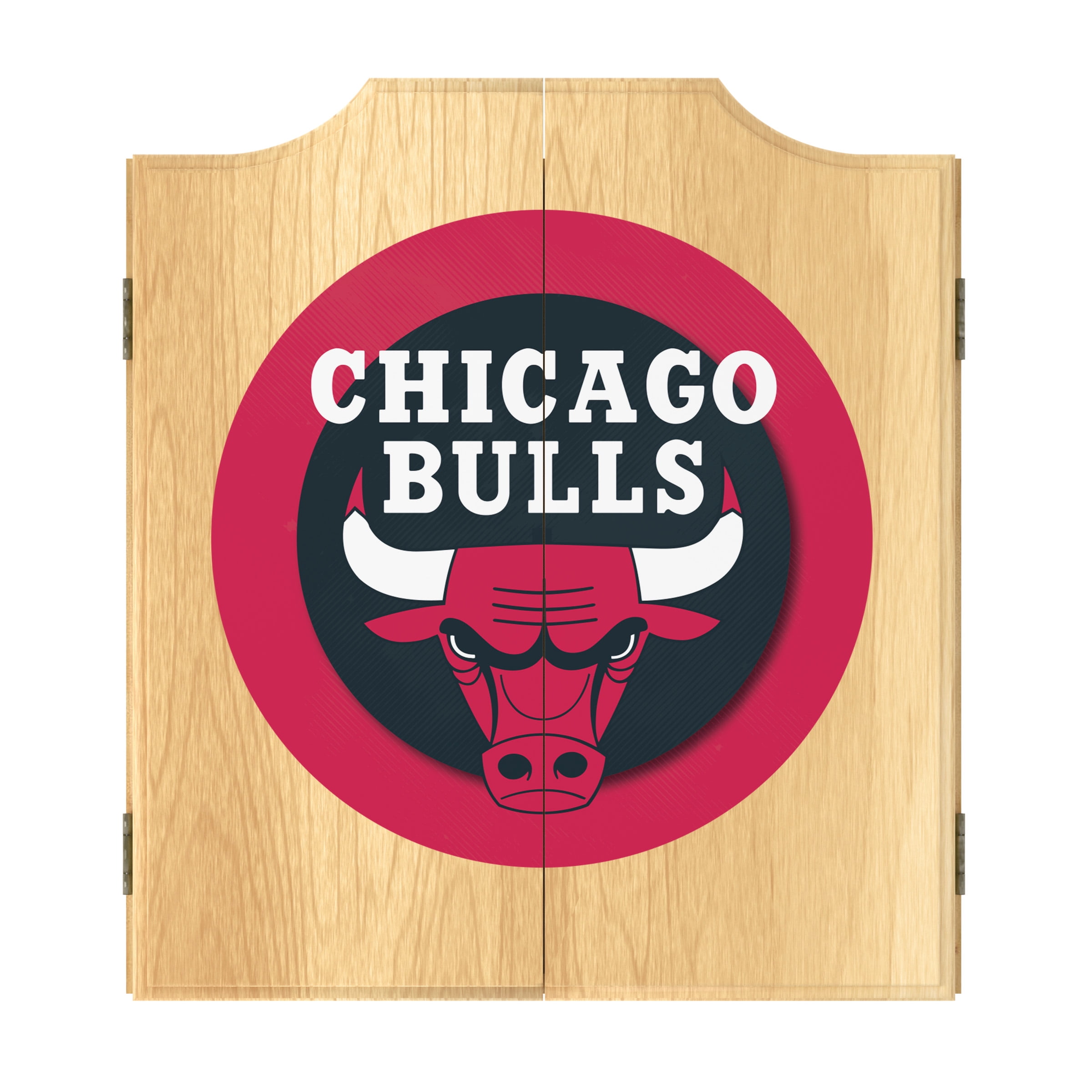 Free Shipping! Trademark Gameroom Chicago Bulls Dartboard Cabinet