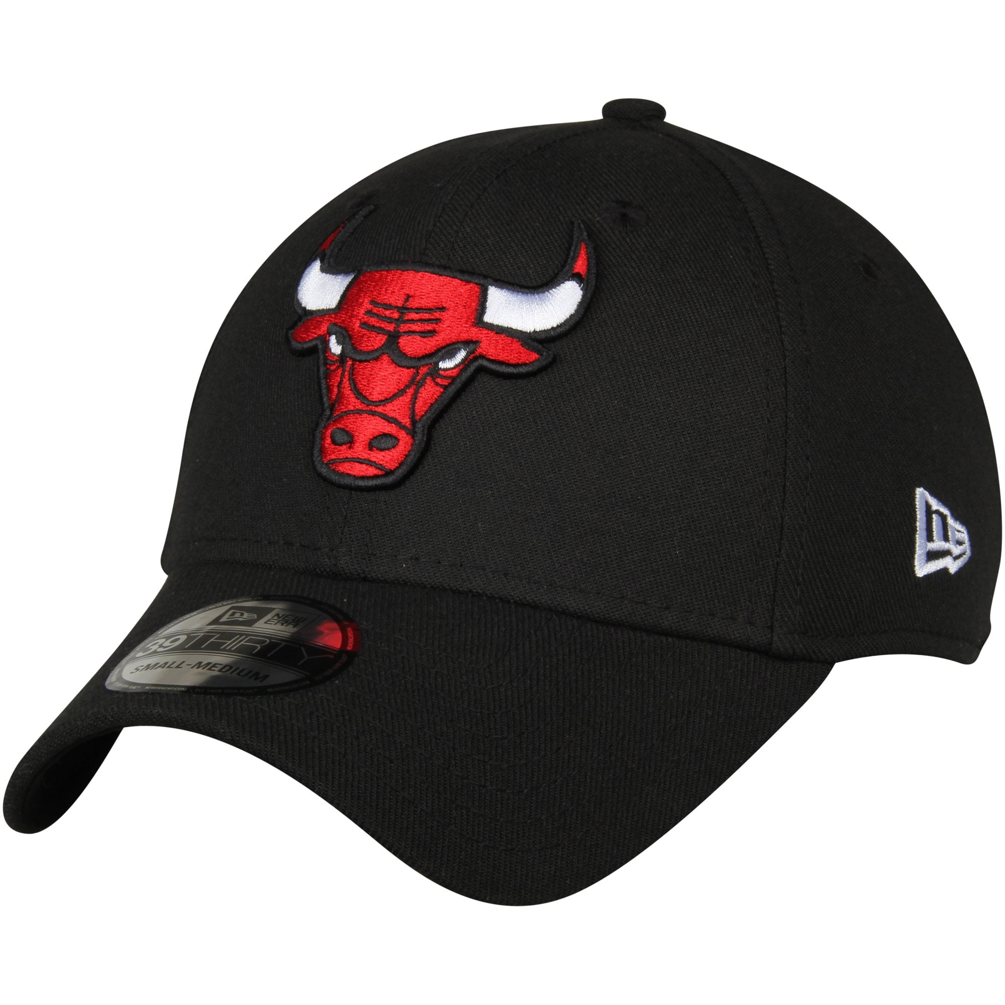 tandarts Moeras Sporten Chicago Bulls New Era Team Classic 39THIRTY Flex Hat - Black - Walmart.com