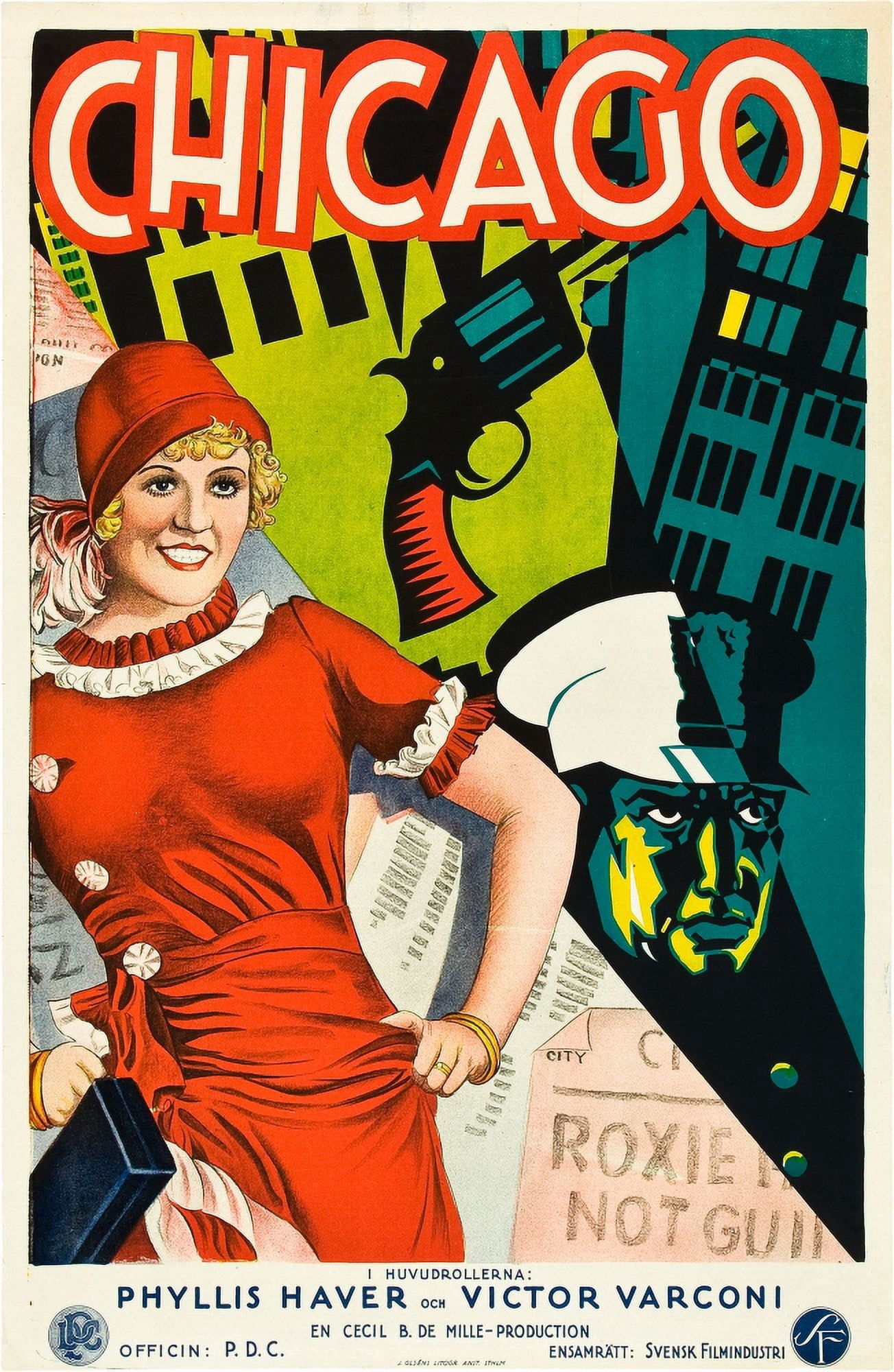 Chicago Canvas Art - (11 x 17)