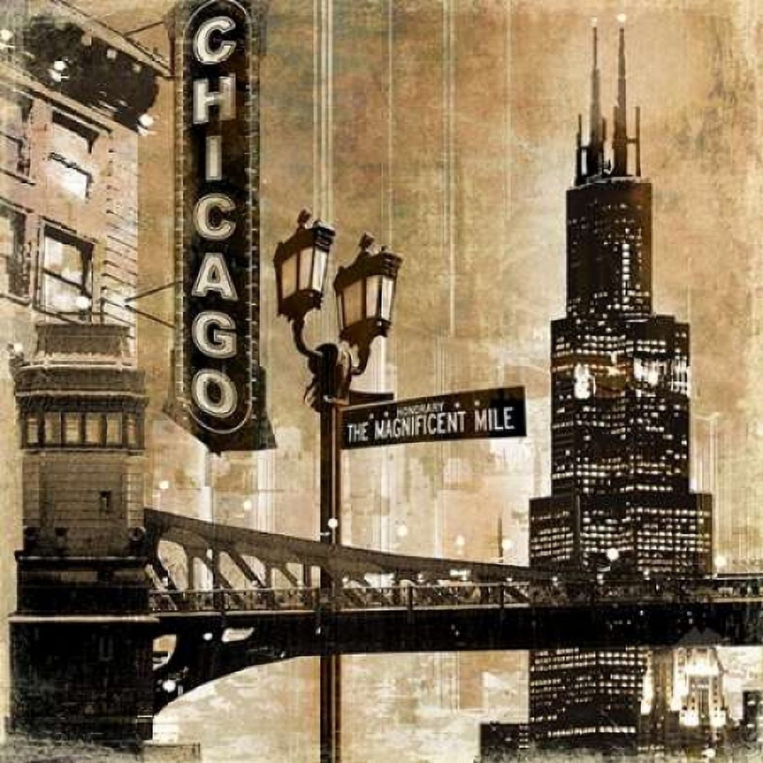 Chicago Canvas Art - Kelly Donovan (24 x 24)