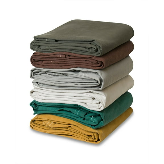 Chicago Canvas & Supply 16 oz Heavy Duty Canvas Tarp (8 feet x 12 feet)