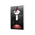 thumbnail image 1 of Chicago Cardinals Legendary Design Single Toggle Lightswitch Plate, 1 of 4