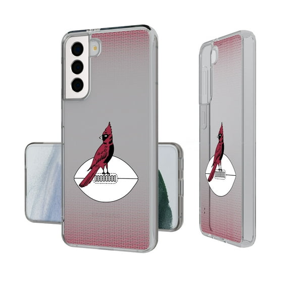 Chicago Cardinals Linen Logo Galaxy Clear Case