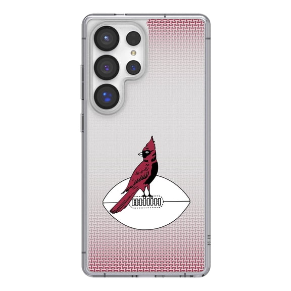 Chicago Cardinals Linen Logo Galaxy Clear Case