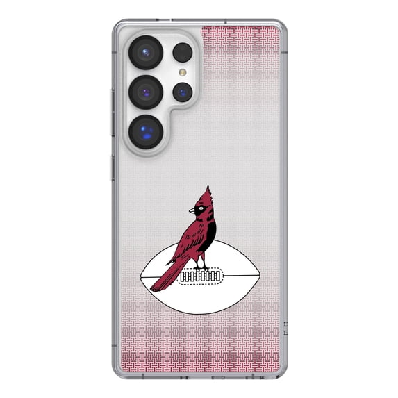 Chicago Cardinals Linen Logo Galaxy Clear Case