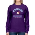 thumbnail image 1 of Chicago Championship Baseball Sweatshirt Women -Image by Shutterstock, Female 4X-Large, 1 of 4