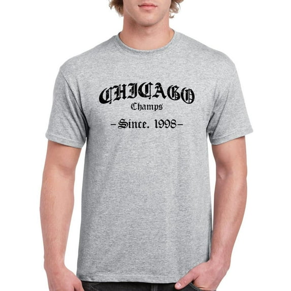 Chicago Champs Retro Sports T-Shirt Men -Image by Shutterstock, Male 4X-Large
