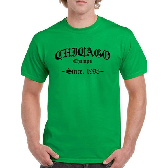 Chicago Champs Retro Sports T-Shirt Men -Image by Shutterstock, Male Large