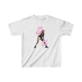 thumbnail image 1 of Chicago ChiBarbie Angel Reese 5 Cartoon Basketball fans Kids Cotton Tee, 1 of 2