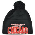 thumbnail image 1 of Chicago City Chi Town Cuffed  Beanie Pom Pom Knit, 1 of 1