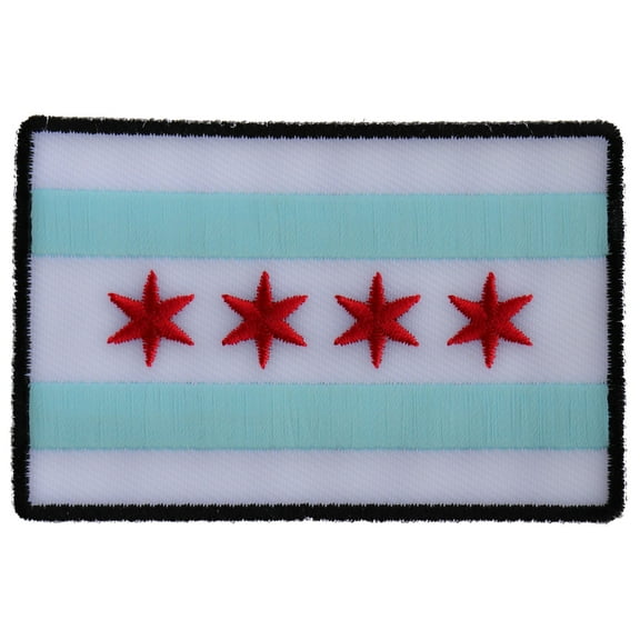 Chicago City Flag Patch