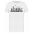 thumbnail image 1 of Chicago City Silhouette T-Shirt Men -Image by Shutterstock, Male x-Large, 1 of 2
