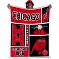 thumbnail image 1 of Chicago Classic Sport Basketball Blanket Gifts for Boys Girls Women Men Basketball Lovers,Soft Flannel Blankets Blankets Plush Bed Blanket Living Room Sofa Warm Throw Blanket 50x60 Inches, 1 of 6