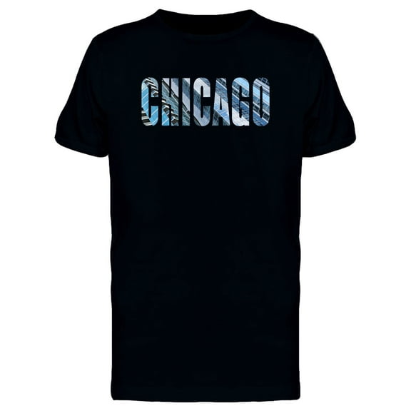 Chicago Cool Travel Lovers Quote T-Shirt Men -Image by Shutterstock, Male XX-Large