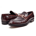 thumbnail image 1 of Chicago Criss Cross Pattern Leather Dressy Shoes, 1 of 5