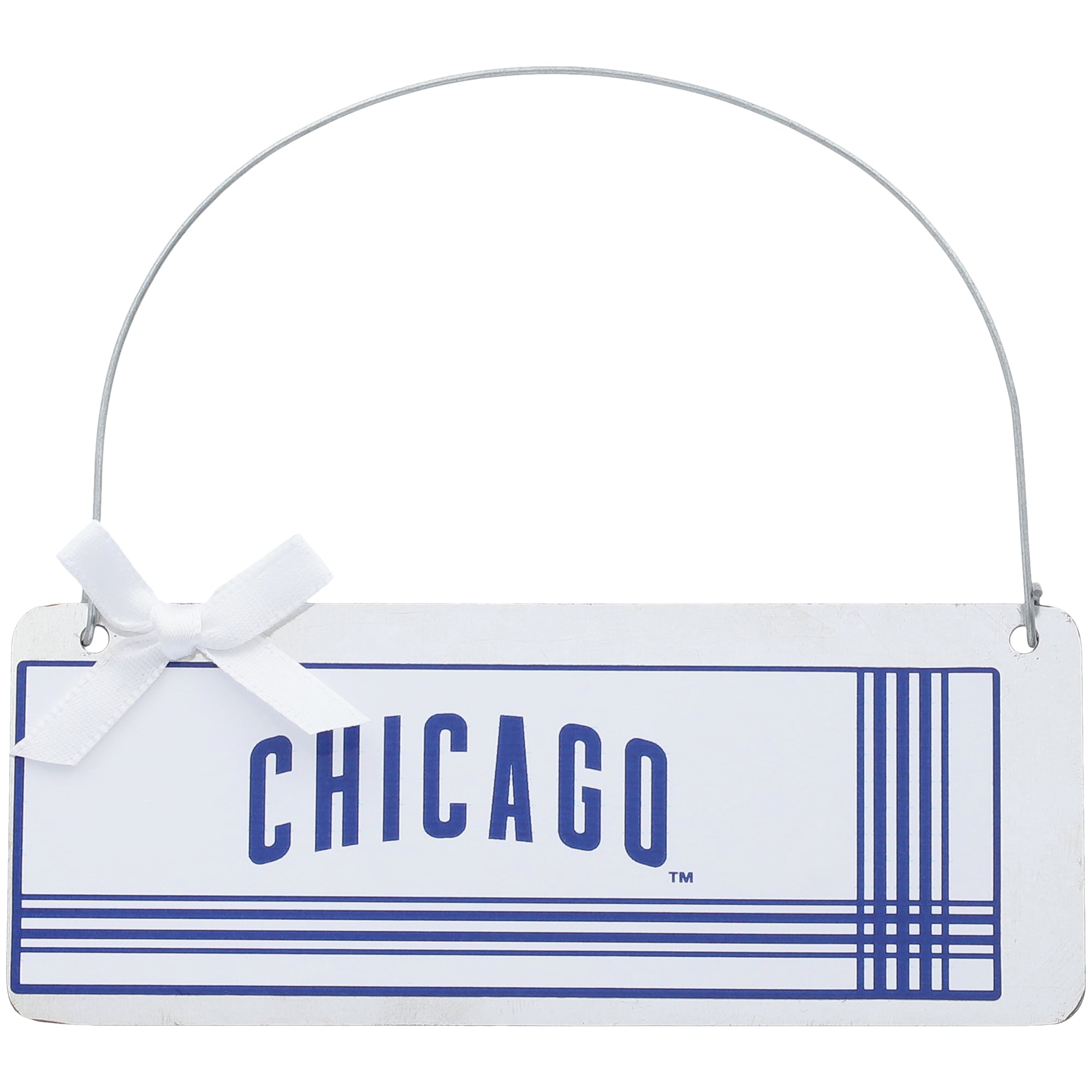 Chicago Cubs #1 Fan Galvanized Sign Ornament - Walmart.com