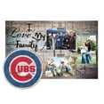 thumbnail image 1 of Chicago Cubs 11" x 19" I Love My Family Clip Photo Frame, 1 of 2